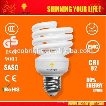 HOT! T2 Half Full Spiral Energy Saving Bulb 23W 10000H CE QUALITY